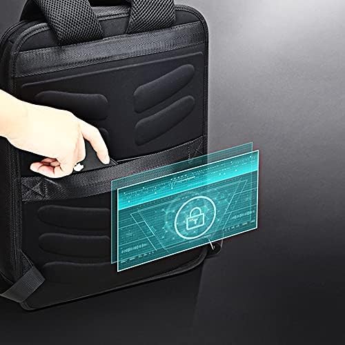 Bopai originalni kožni ruksak za muškarce multifunkcionalni 15,6 inčni Executive Business Business Friendly Smart Ruckscack sa USB