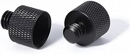 Donuts Adapter za stalak za mikrofon 5/8 do 3/8 i 3 / 8 do 5/8 mikrofona navoj za nosač mikrofona na Adapter za stativ kamere 2 pakovanja