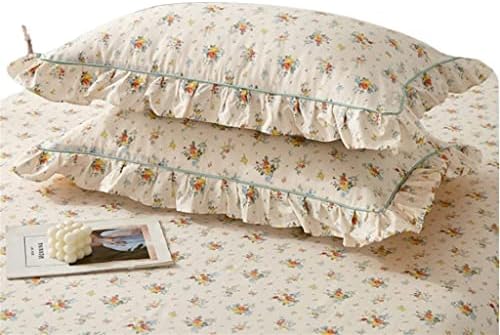 DHTDVD cvjetni jastuk s jednim ženskim čipkama jastuk za jezgro pokriva par posteljine jastučnice