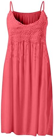 Adhowbew Ljetne haljine za žene 2023 V izrez cvjetni 3/4 rukava od rukava plus veličine casual modne odjeće za odmor