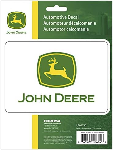 Chroma 8669 John Deere Stick Onz 6x 8 Decal